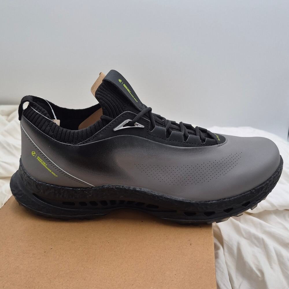 NEW ECCO Golf Biom C5 Golf sneaker Steel/Steel Men's sz 45 US 11-11.5
